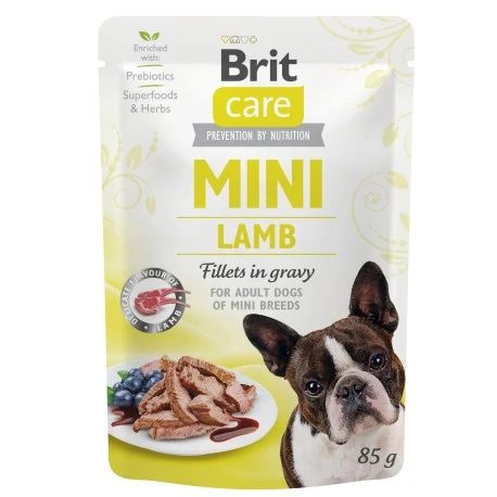 Brit Care Mini Lamb fillets in gravy 85g