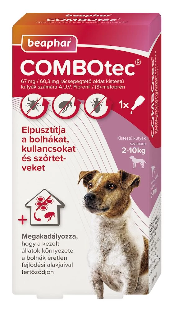 COMBOtec® S kistestű kutyáknak 2-10 kg 1 pipetta