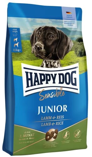 Happy Dog Sensible Junior Lamm & Reis 10 kg