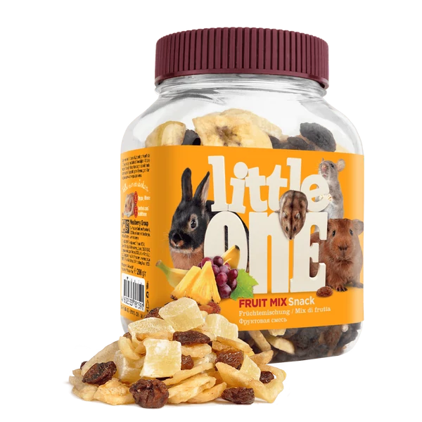 Little One gyümölcs mix jutalomfalat kisemlősöknek 180 g