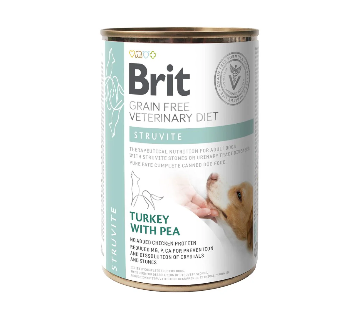 Brit GF Veterinary Diets Dog Struvite konzerv 400 g