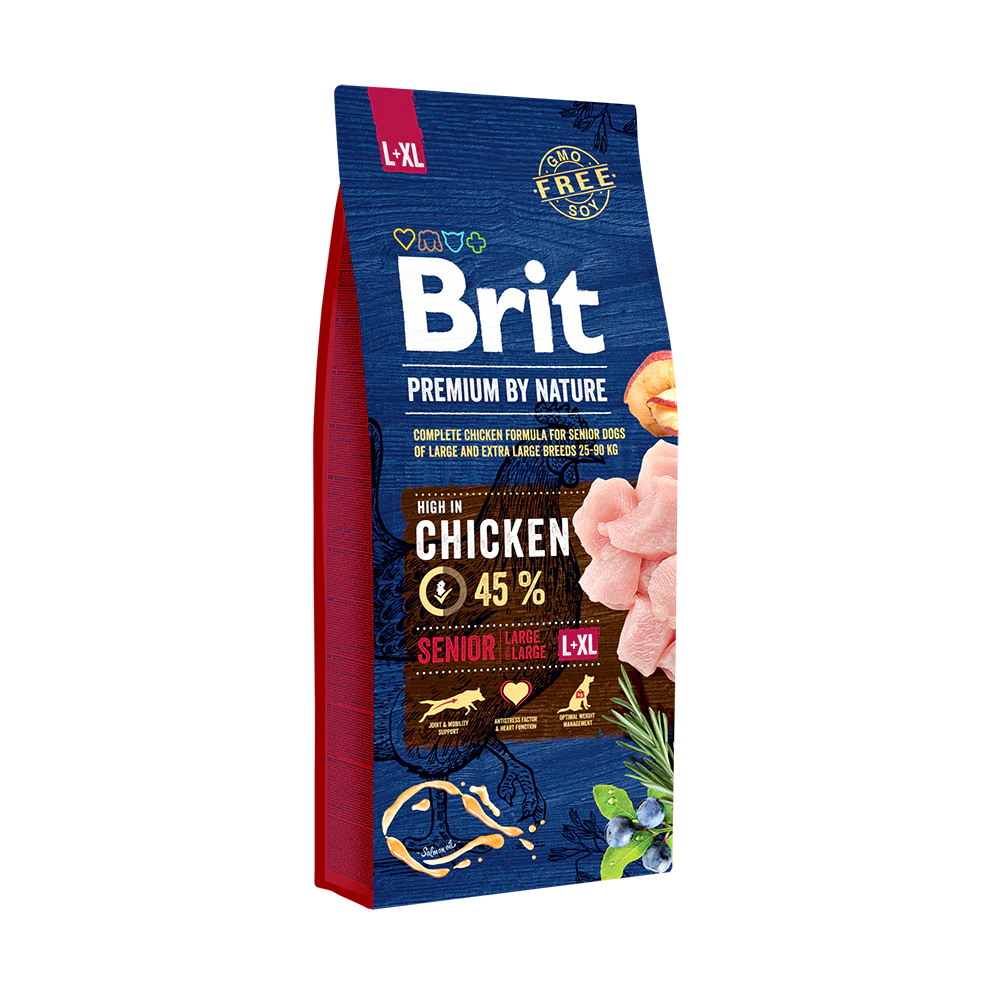 Brit Premium SENIOR L-XL 15 kg
