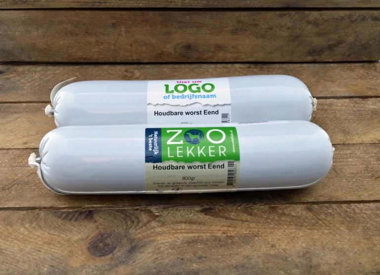 Kacsa húsos kutyaszalámi 800g