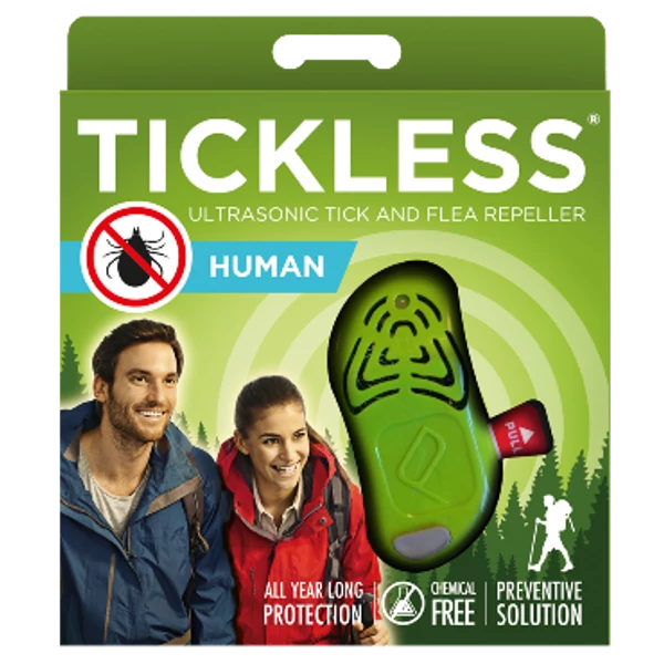 TICKLESS HUMAN Zöld ultrahangos kullancsriasztó