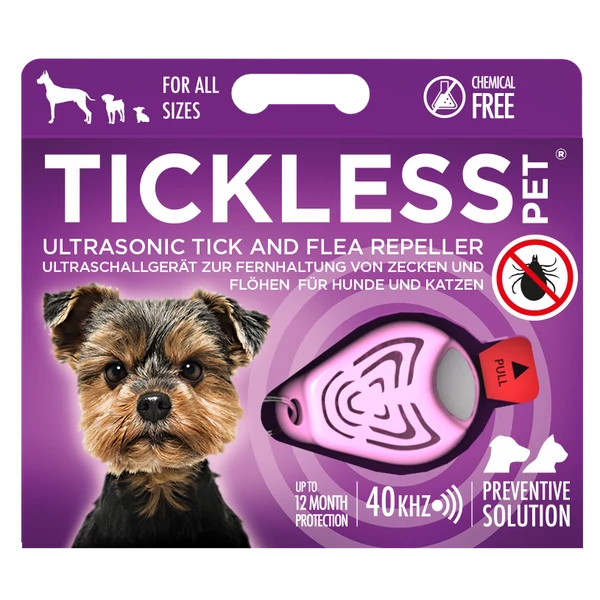 TICKLESS PET Pink ultrahangos kullancsriasztó